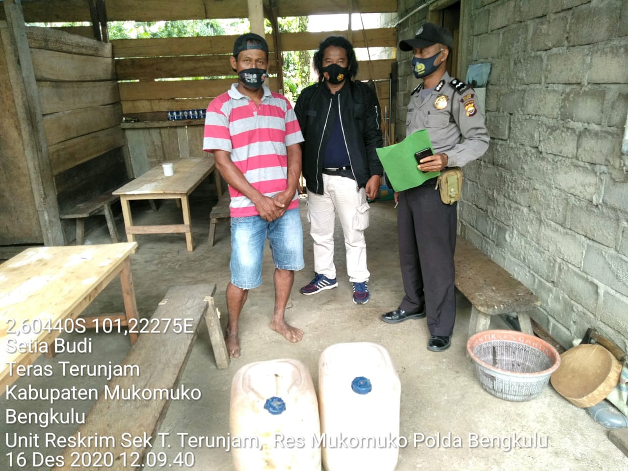 Ops Pekat, Polisi Kembali Sita Puluhan Liter Tuak