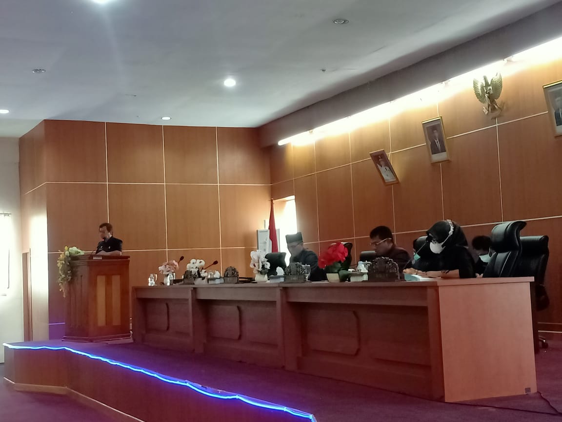 Melalui Sekda, Bupati Sampaikan Nota Pengantar Raperda APBD Benteng Tahun 2021 ke  Dewan
