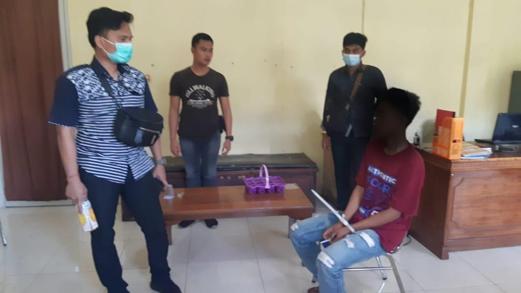 Bacok Kepala Teman, Satu Jam Kemudian Bocah 16 Tahun Ditangkap Polisi