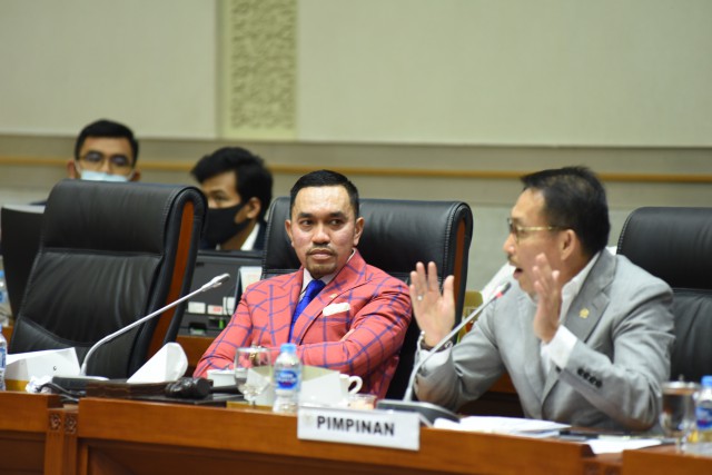 Wakil Ketua Komisi III DPR RI Ahmad Sahroni. Foto : Naefuroji/mr