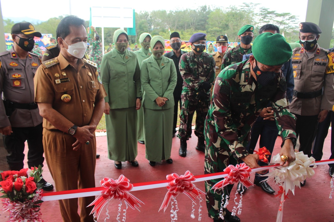 Pangdam II Sriwijaya Resmikan Denzipur Baru di Benteng