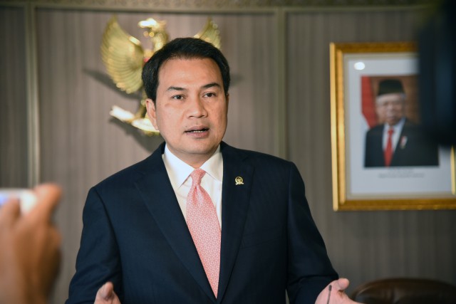 Wakil Ketua DPR RI M. Azis Syamsuddin. Foto : Oji/Man