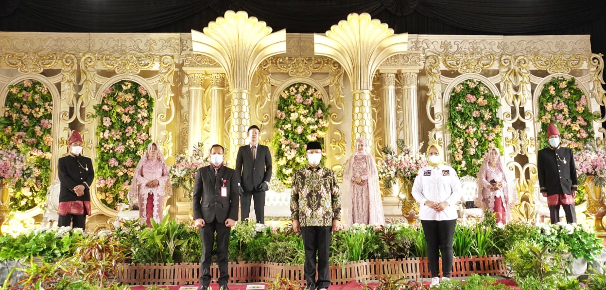 Patuhi Prokes, Begini Resepsi Pernikahan Dimasa Pandemi