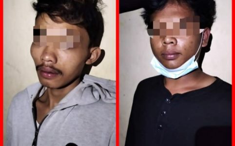 Digeledah Petugas, Dua Pemuda Ini Buang Sabu ke Jalan