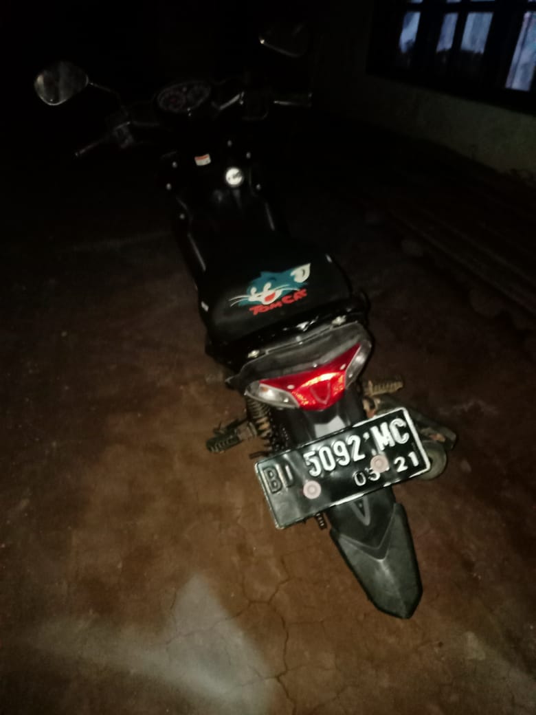 Motor yang diduga milik Pjs Kades Talang Tinggi yang dikabarkan hilang/Tribratanewsbengkulu.com