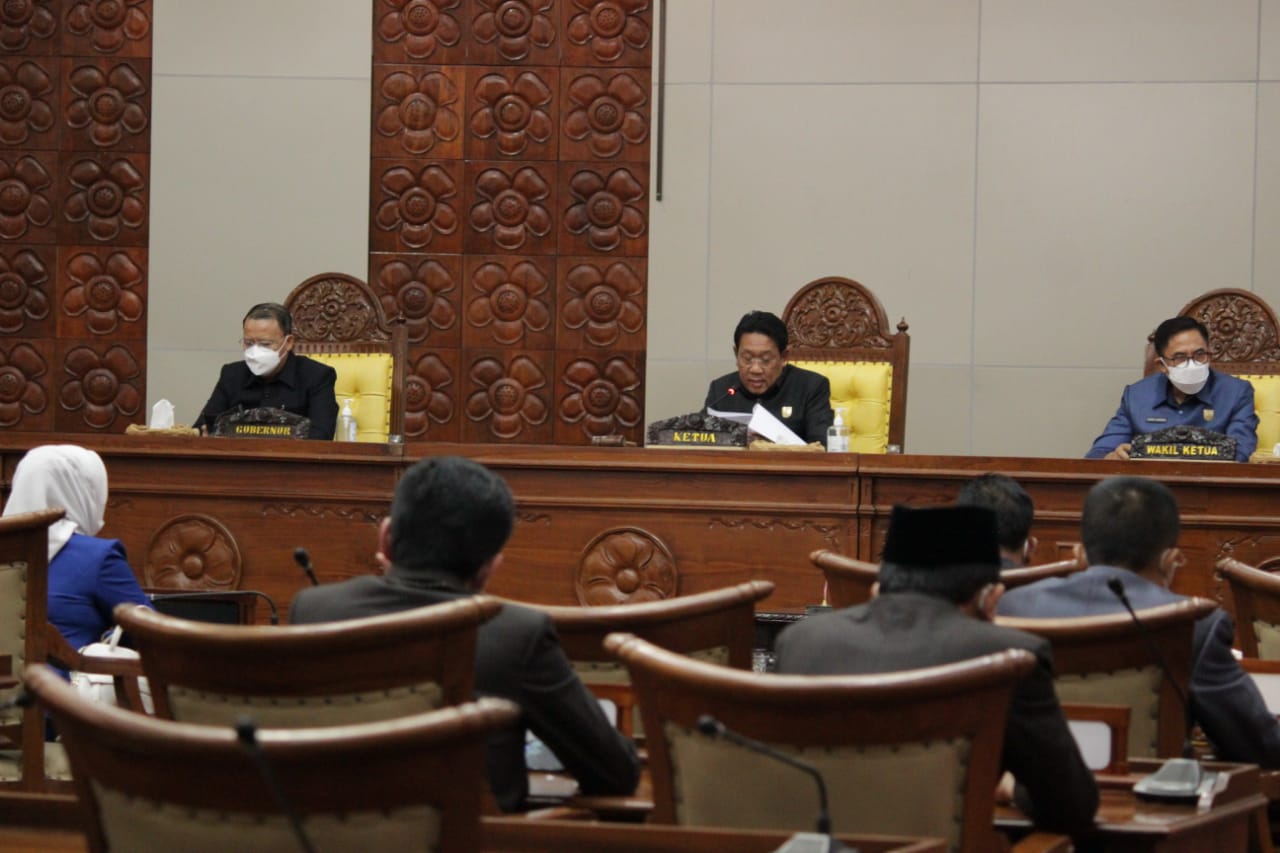 Paripurna, DPRD Provinsi Bengkulu