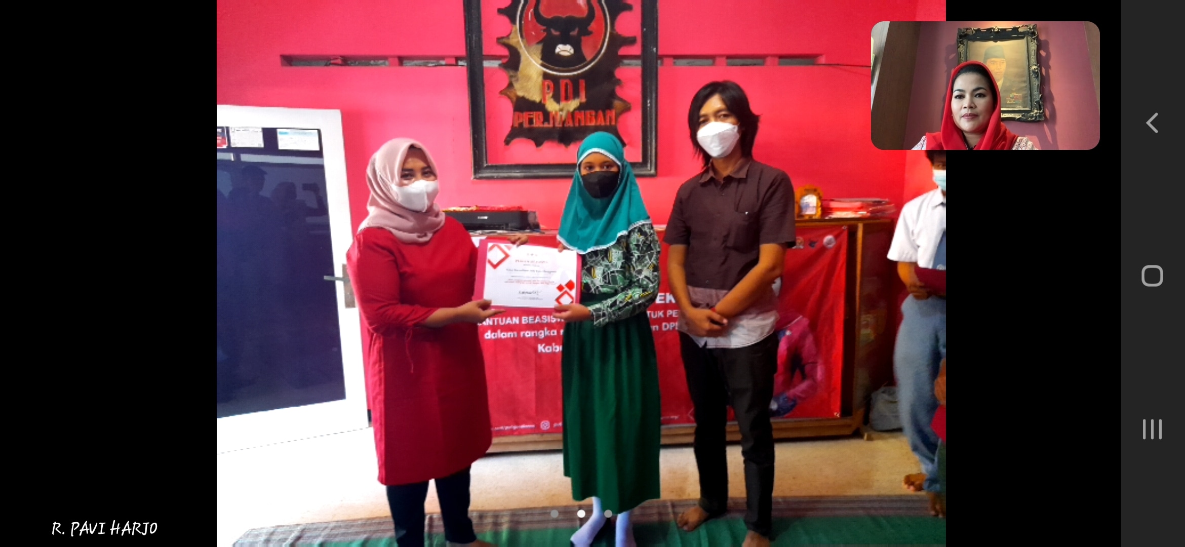 penyerahan beasiswa