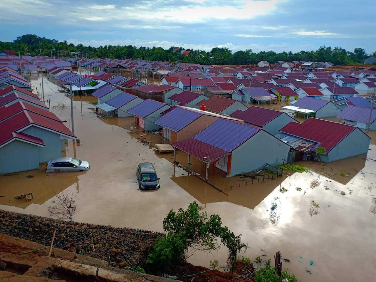 Banjir perumahan