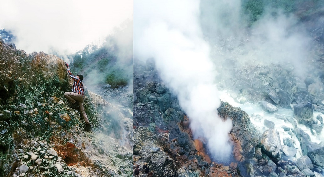 kawah bukit hitam