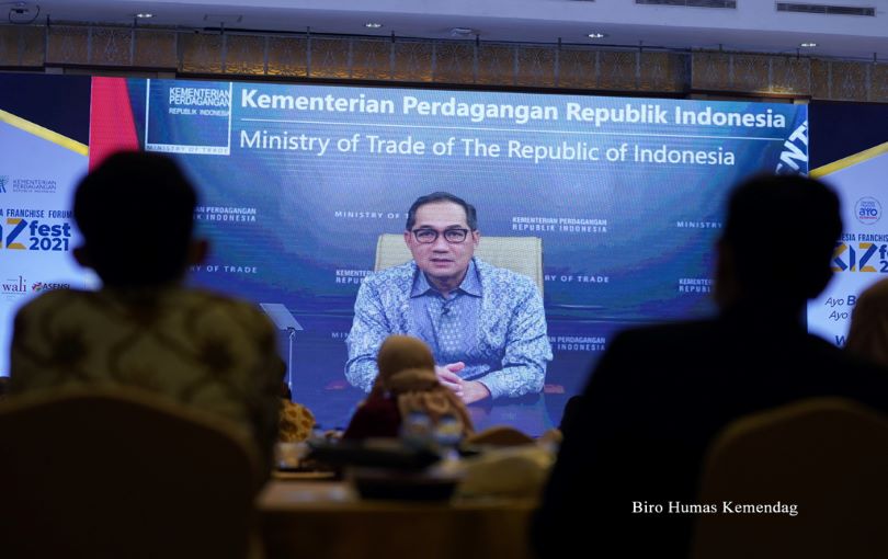 Mendag Lutfi dalam Pembukaan Franchise Forum-Bizfest 2021
