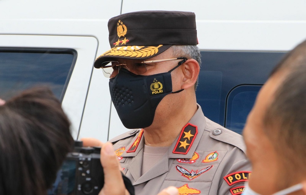 Kapolda saat diwawancarai