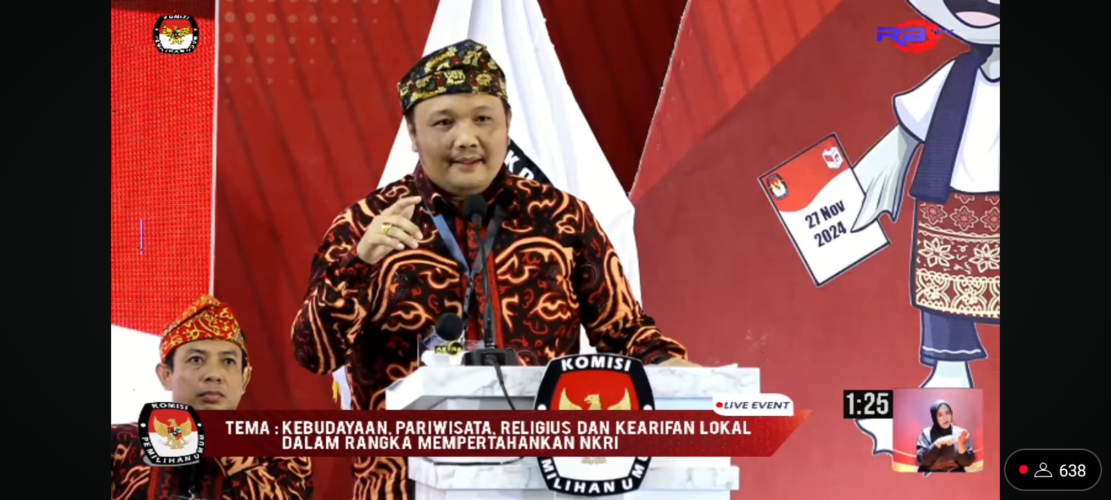 Usung Konsep Wisata Berbasis Kearifan Lokal dalam Debat Terbuka