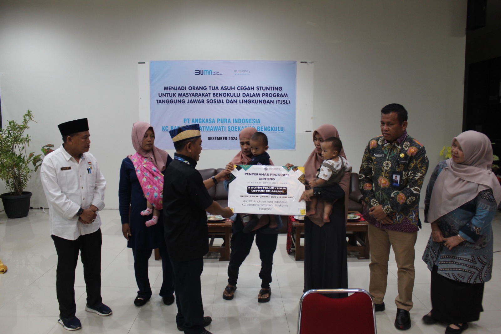 Program TJSL Angkasa Pura: Perkuat Upaya Nasional Perangi Stunting