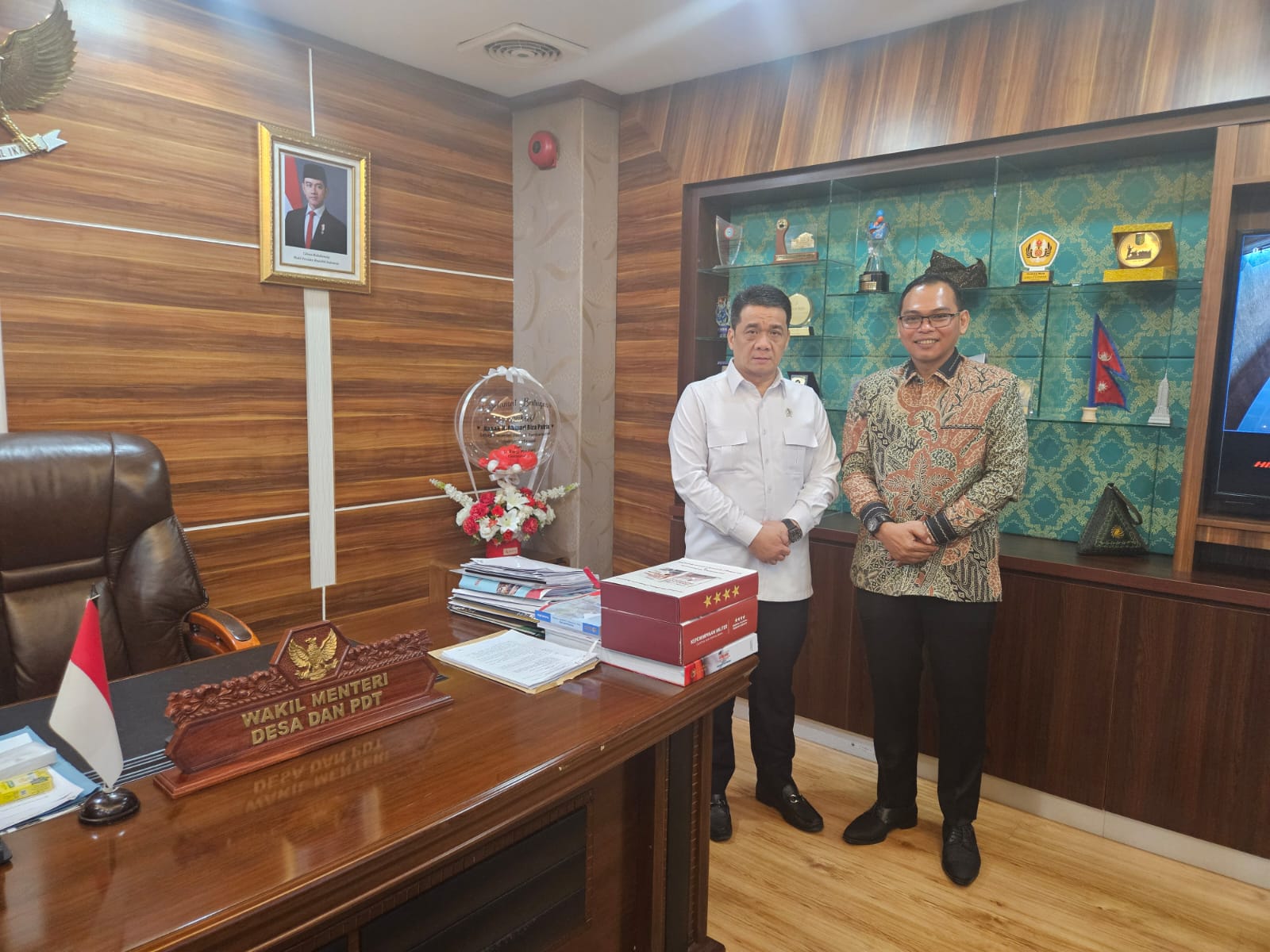 Dorong Kemajuan Desa, Bupati Seluma Jalin Kerjasama dengan Wamen Desa PDT