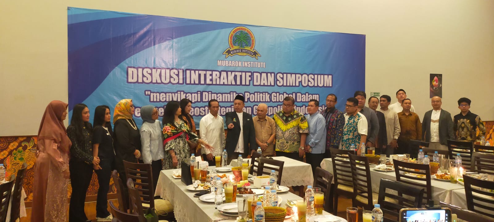 Mubarok Institute menggelar diskusi interaktif dan simposium pada 14 Maret 2026 bertajuk “Menyikapi Dinamika Politik Global dalam Perspektif Geostrategi dan Geopolitik Indonesia.” 