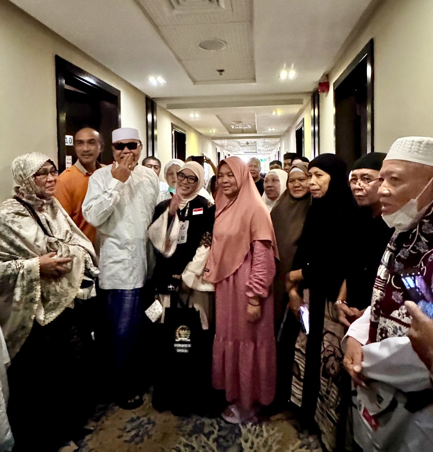 Senator Destita Pastikan Jemaah Haji Bengkulu Sehat Jelang Armuzna
