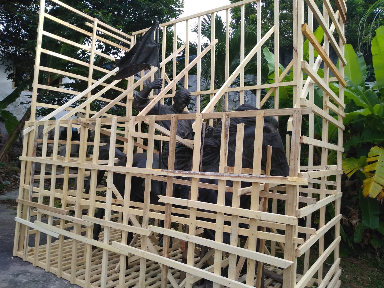 Patung kuda bengkulu