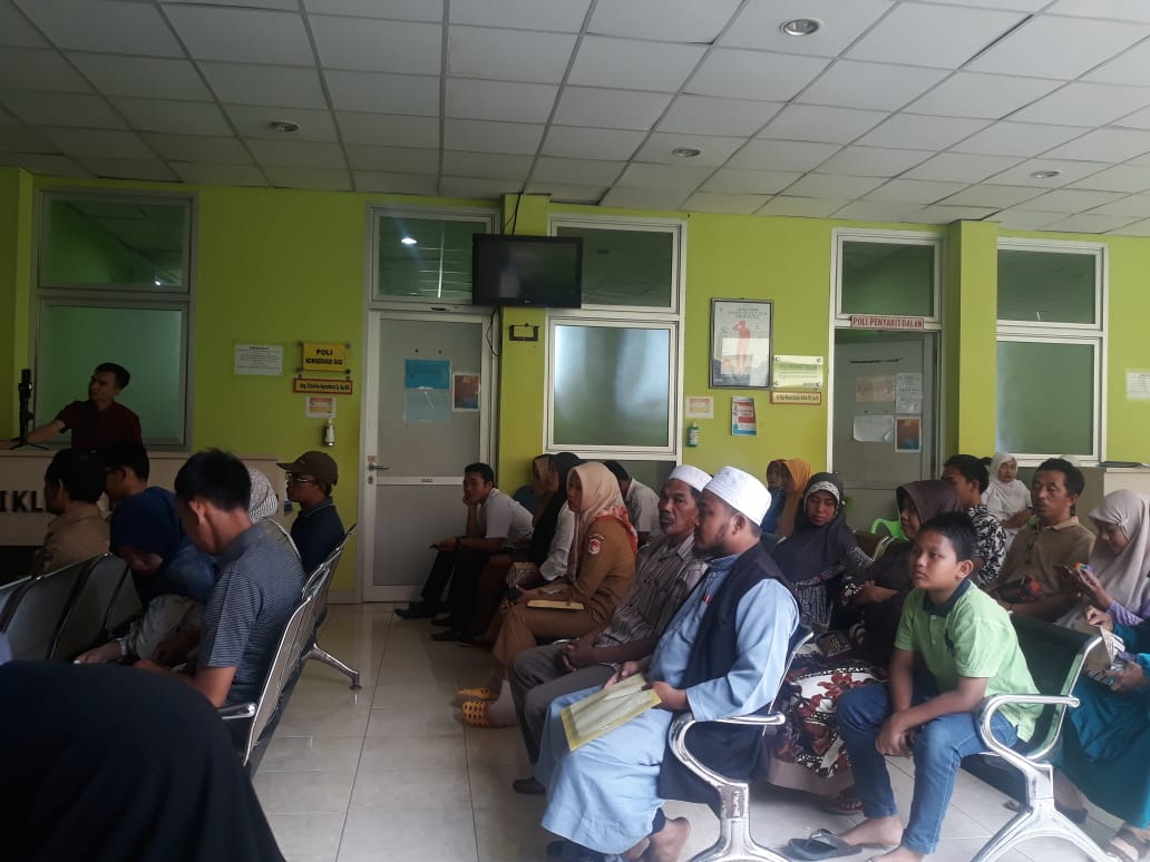 Sosialisasi virus corona.