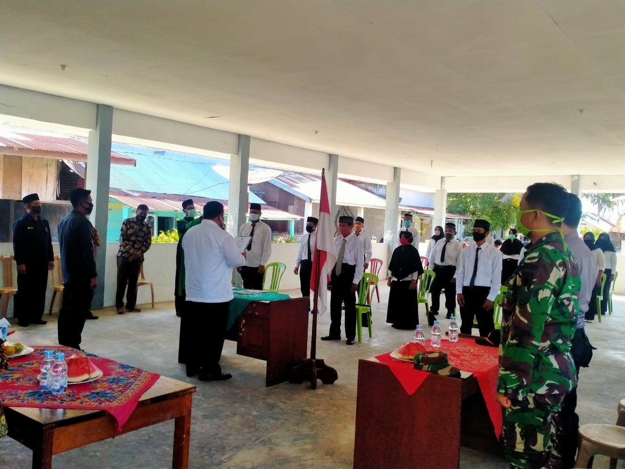 Bupati Choirul Huda Lantik BPD se-Kecamatan XIV Koto, Kecuali Lubuk Sanai II dan III