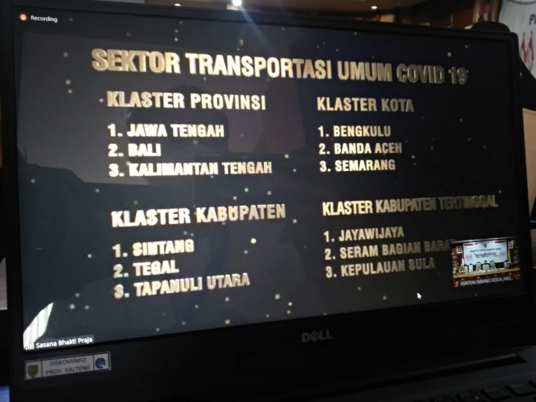 Walikota Helmi Terima Penghargaan Inovasi Daerah Sektor Transportasi dari Kemendagri