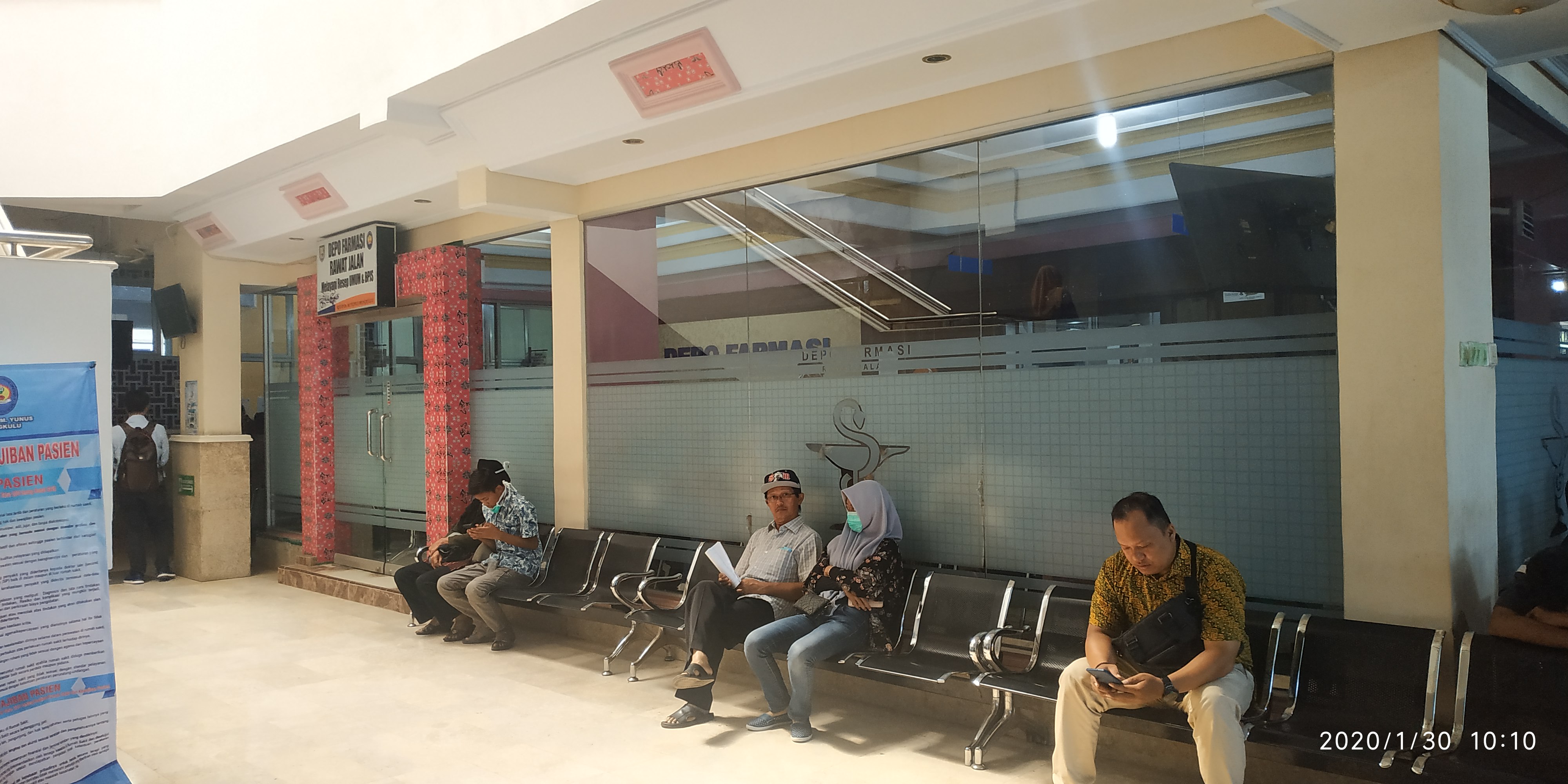 Kondisi rumah sakit M Yunus.