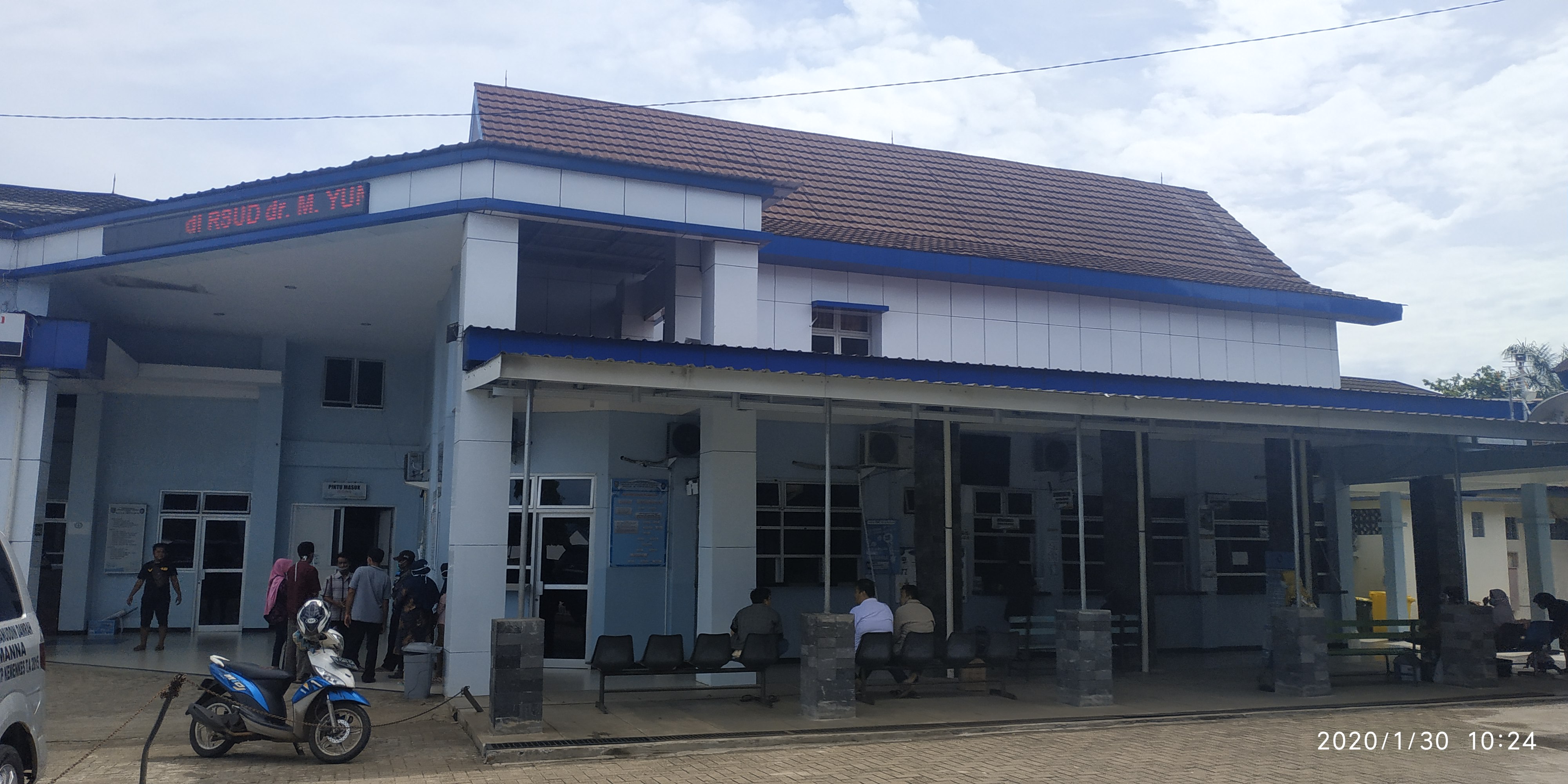 Kondisi rumah sakit M Yunus.