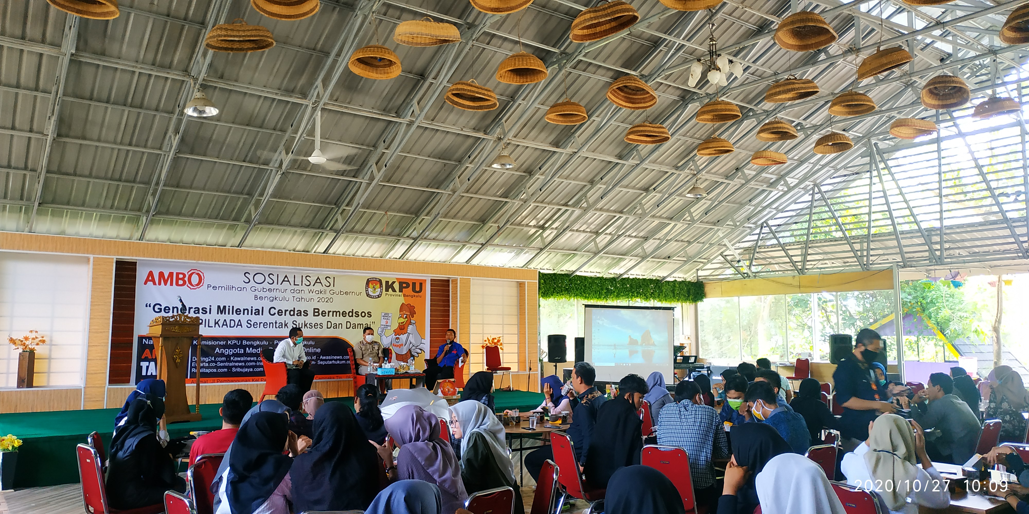 Bengkulu, KPU Ajak Pemilih Pemula Gunakan Hak Pilih Dengan Baik