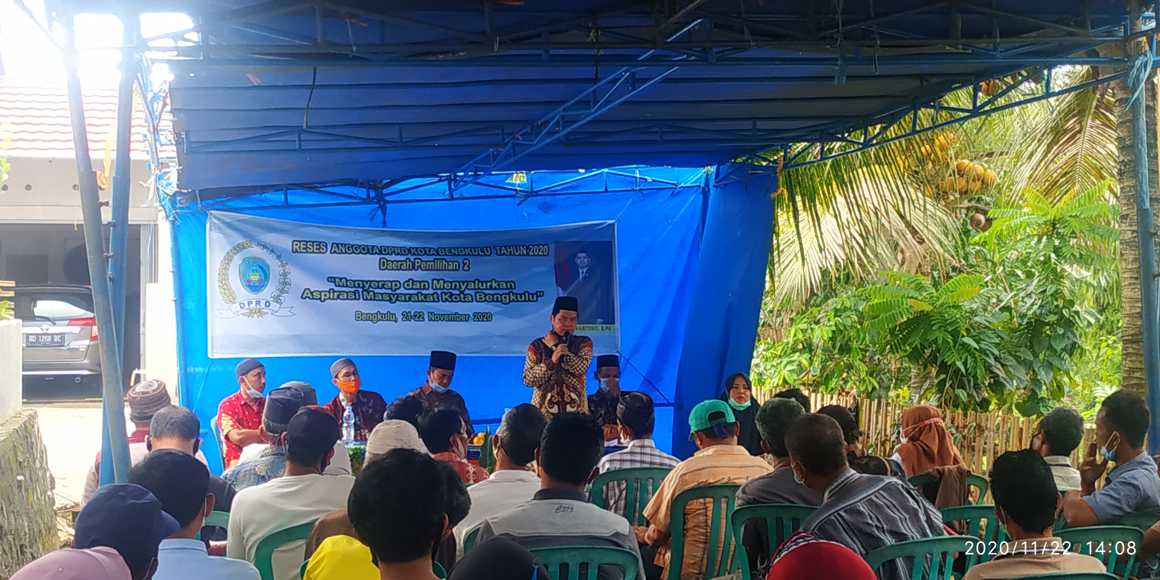 Di Reses Dewan Dapil II, Ketua Rt Minta UMKM Warganya Lebih Diperhatikan