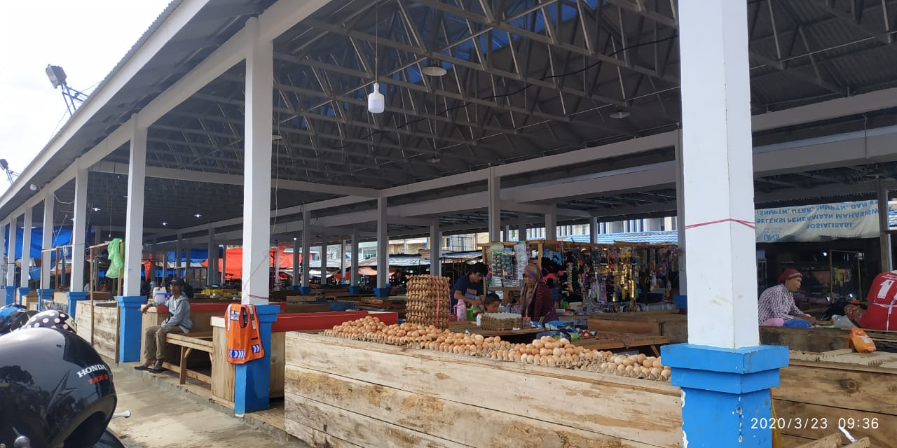 Auning baru Pasar Panorama.