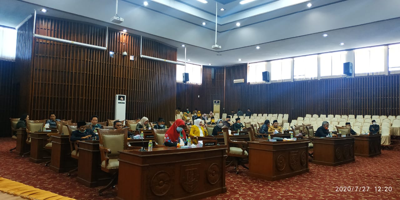  LKPJ Pemprov APBD 2019 Disahkan Jadi Perda, Ini Pesan Legislatif Untuk Eksekutif