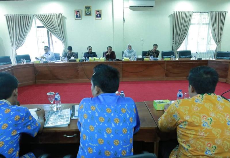 Saat hearing berlangsung.