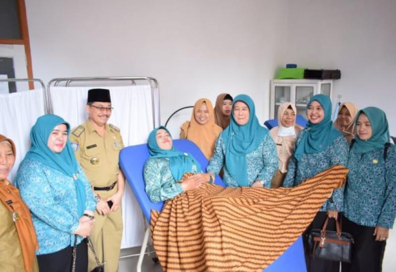 saat dilakukan pemeriksaan kanker serviks.