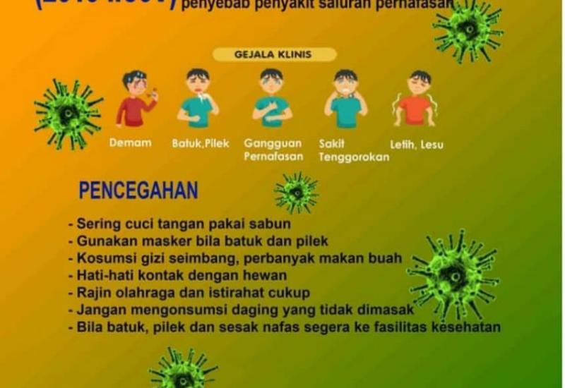 Imbauan Pemkab Benteng terkait pencegahan penularan Covid-19.