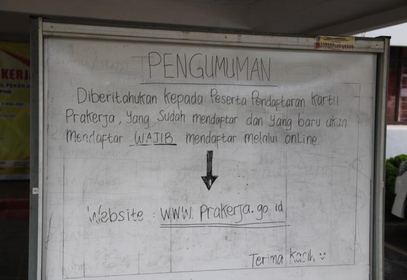 Pendaftaran Kartu Pra Kerja Masih Dibuka