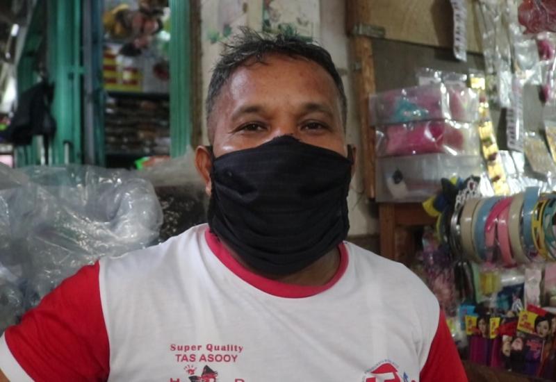 Jeritan Pedagang Pasar Panorama Selama Covid-19