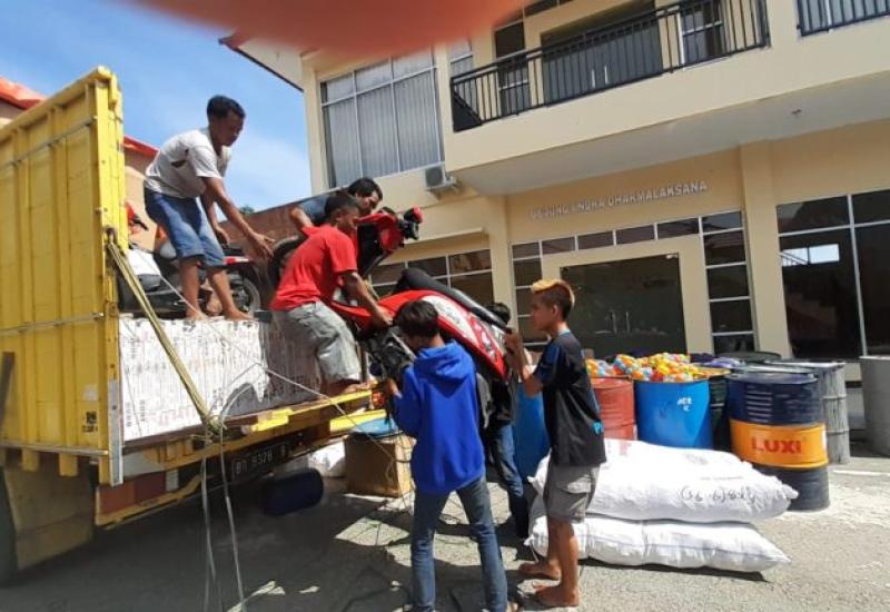 Diduga Bawa Motor Bodong, Polres Kaur Amankan Truk Lintas Provinsi