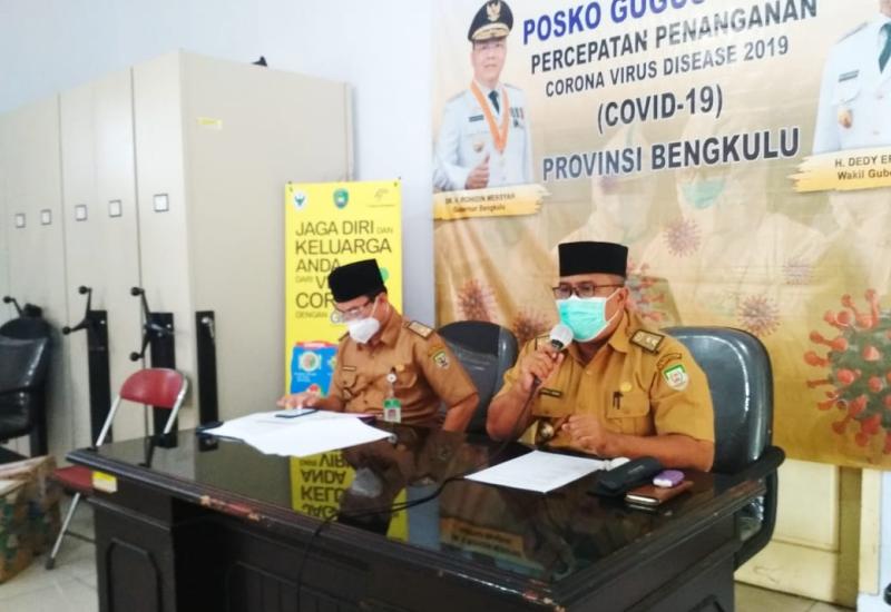 Kembali Bertambah 1 Positif Covid, Total di Bengkulu Capai 66 Kasus