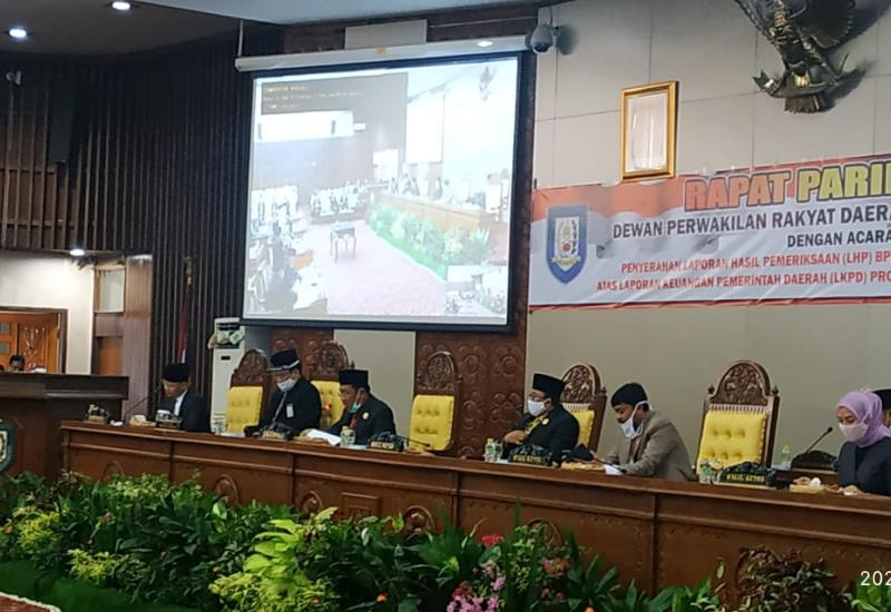 LKPD 2019 Pemprov Raih Opini WTP, Ini Pesan Ketua Dewan