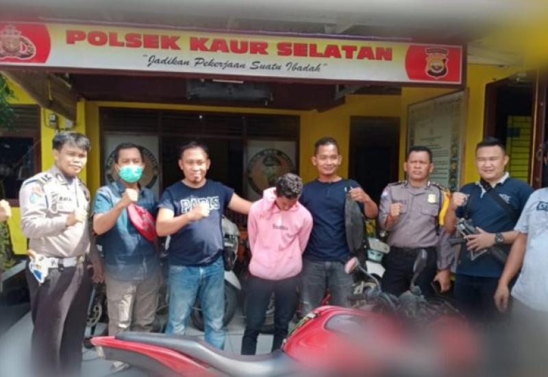 Pemuda Kaur Ditangkap Polisi Saat Jual Motor Curian
