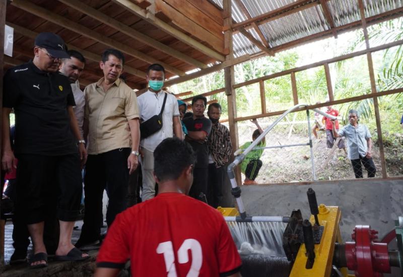 Penggilingan Karet Siap Ekspor di Seluma Diresmikan