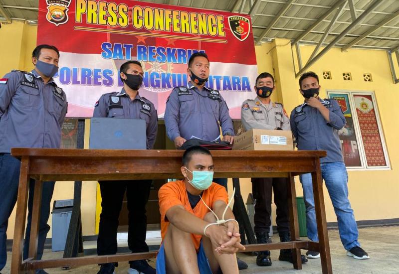 Pembobol SMKN 2 Argamakmur Diringkus