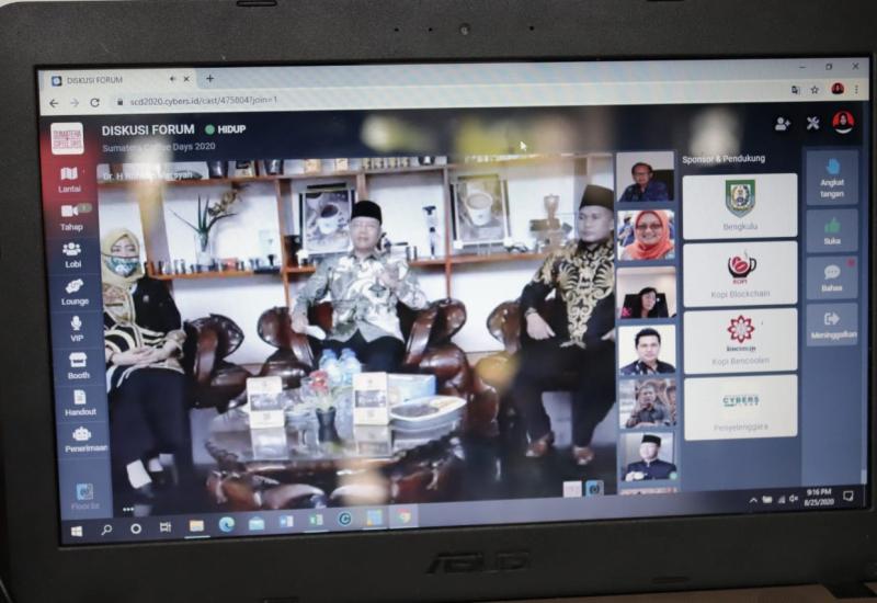 Gubernur Rohidin Dukung Realisasi Satu Desa Satu Warung Kopi