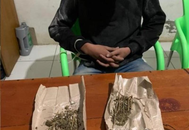 Bawa Ganja, Seorang Pelajar Diamankan Polisi