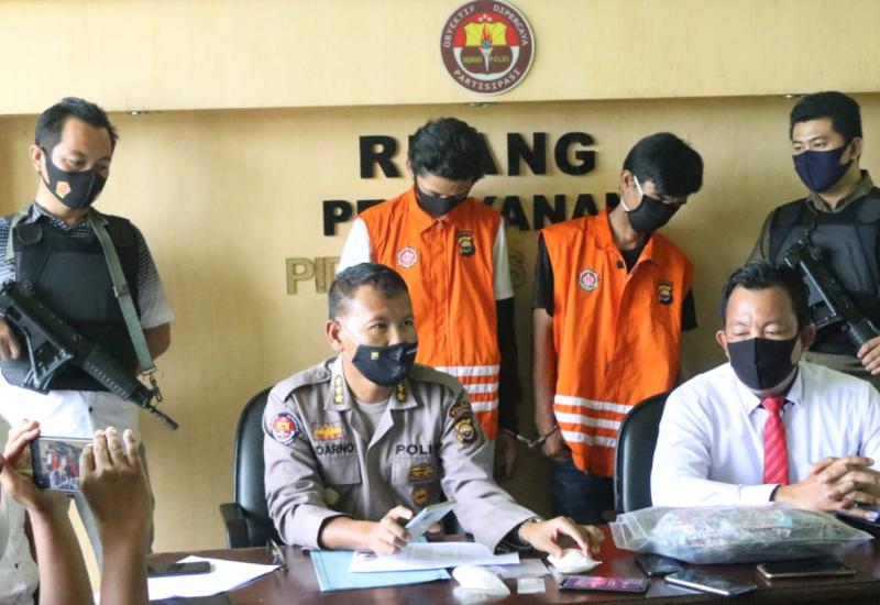 Jadi Pengedar Sabu, 2 Pemuda Kota Bengkulu Terancam Hukuman Mati