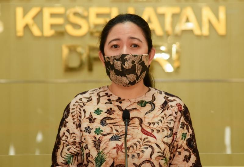 Ketua DPR RI Dr (H.C) Puan Maharani. Eot/Man
