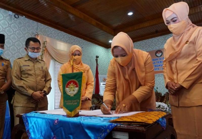 Sertijab Ketua DWP, Miswita : DWP Siap Berinovasi