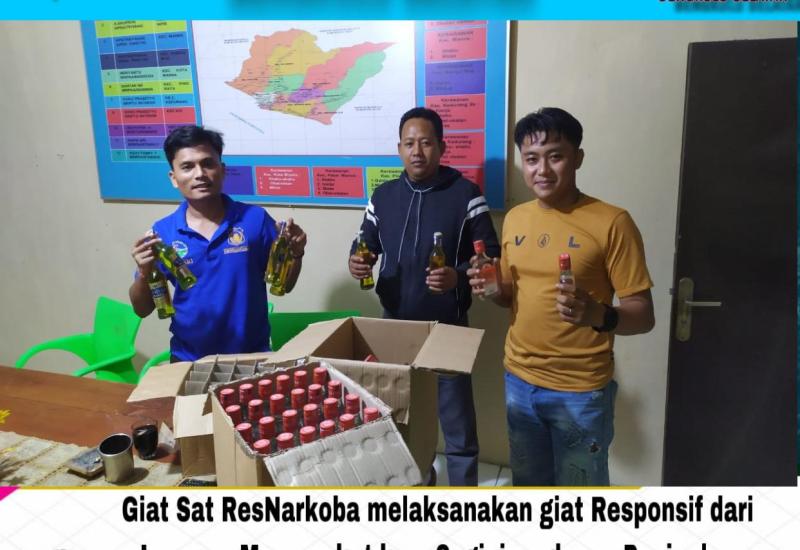 Jual Miras dan Samcodin, 2 Pemilik Warung di Seginim Diamankan