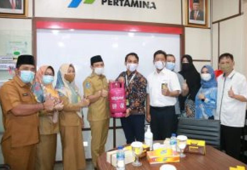 Gas Melon Langka, Plt Walikota Datangi Pertamina