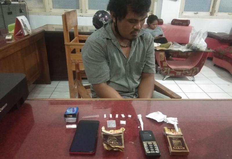 Bawa Sabu, Seorang Supir Diamankan Polisi