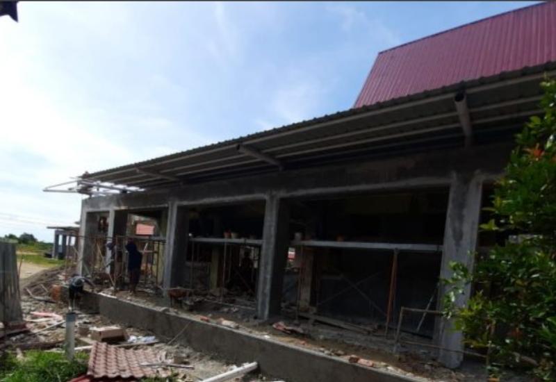 Rehab Ruang Rawat Inap Kelas 1 dan 3 RSUD Mukomuko Capai 75 Persen